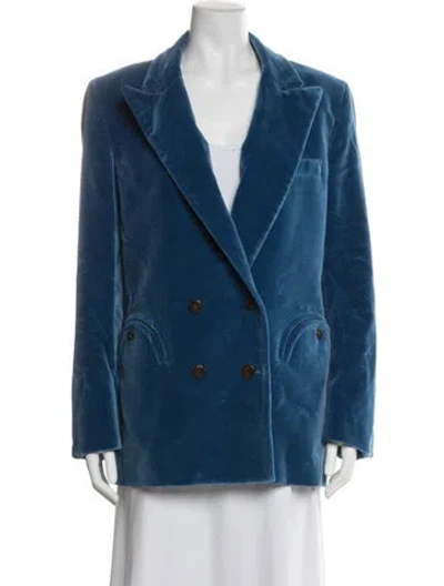 Pre-owned Blazé Milano Blazer In Blue