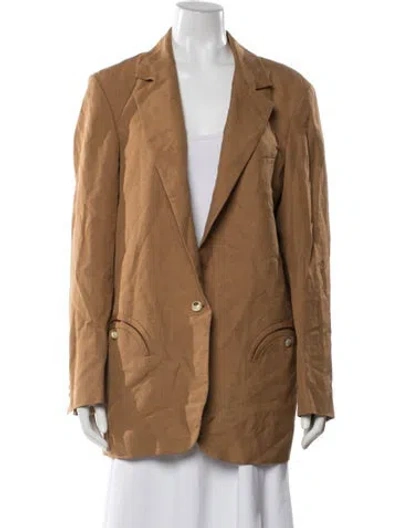 Pre-owned Blazé Milano Blazer In Brown