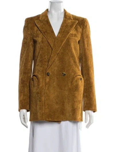 Pre-owned Blazé Milano Blazer In Brown