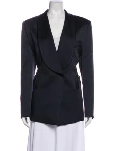 Pre-owned Blazé Milano Blazer In Gray
