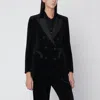 Blazé Milano Blazer Jealousy In Black Velvet In Black