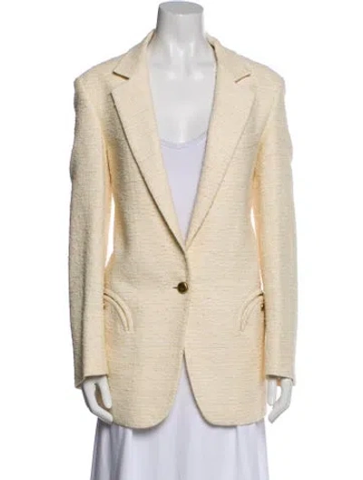 Pre-owned Blazé Milano Blazer In Neutral