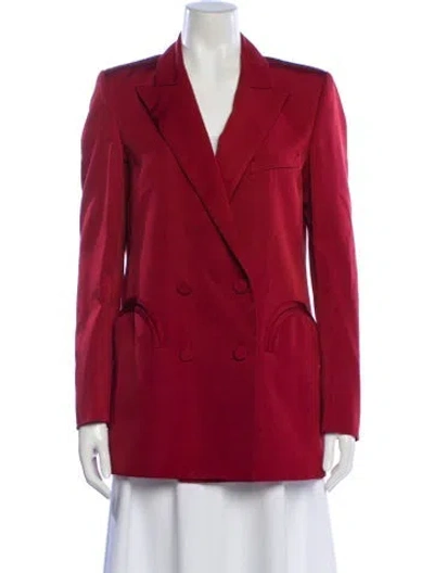 Pre-owned Blazé Milano Blazer In Red