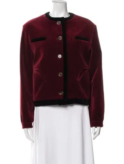 Pre-owned Blazé Milano Blazer In Red