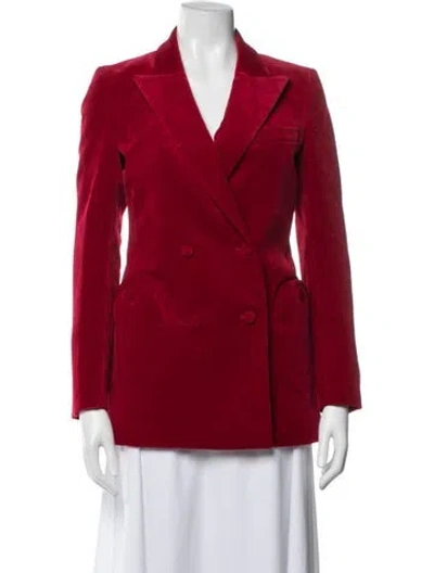 Pre-owned Blazé Milano Blazer In Red