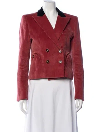 Pre-owned Blazé Milano Blazer In Red