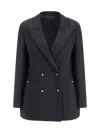 Blazé Milano Resolute Everyday Blazer Jacket In Black