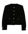 Blazé Milano Button-fastening Cotton-blend Jacket In Black