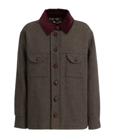 BLAZÉ MILANO BUTTONED WOOL BLEND JACKET