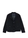 Blazé Milano Button-up Jacket In Blue