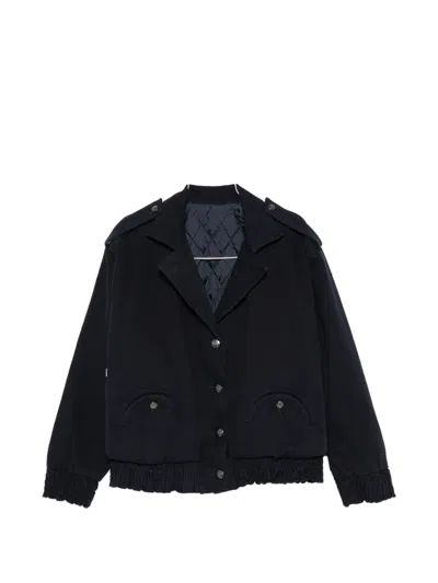 Blazé Milano Button-up Jacket In Blue