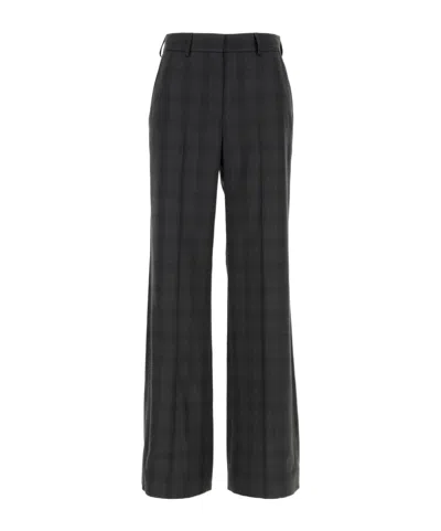 Blazé Milano Casual Trousers With Belt Loops In Gray