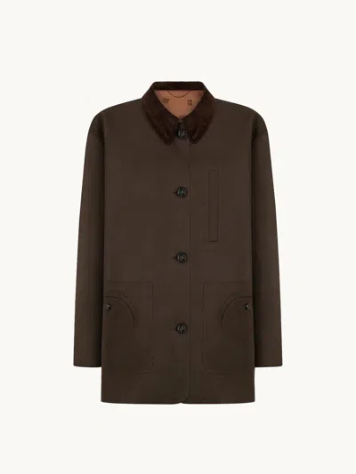 Blazé Milano Clelia Jacket Cocoa 0 In Brown