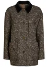 Blazé Milano Long-sleeved Jacket In Brown