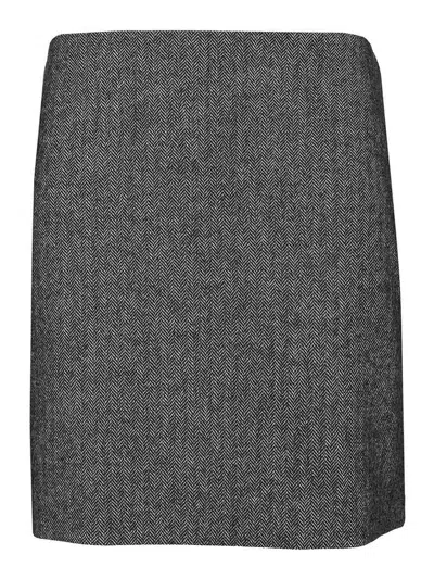 Blazé Milano Coci Miniskirt In Grey
