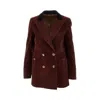 Blazé Milano Corduroy 'everyday' Jacket In Brown
