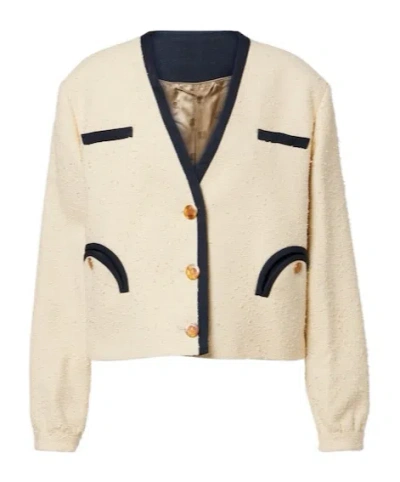 Blazé Milano Orinda Riviera Bolero Jackets Beige In Multi