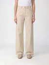 Blazé Milano Paso High Rise Denim Straight Jeans In Neutral