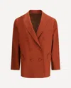 Blazé Milano Nightbreak Dehel Blazer Back Slit In Brown