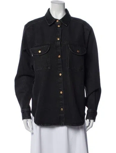 Pre-owned Blazé Milano Denim Jacket In Blue