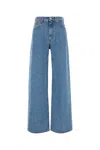 Blazé Milano Blaze Milano Denim Nariida Wide-leg Jeans In Maya