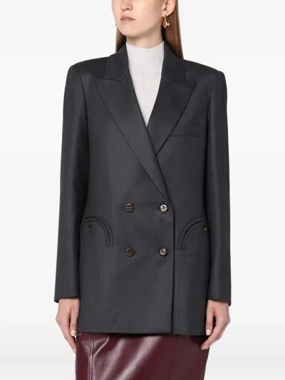 BLAZÉ MILANO DOUBLE-BREASTED BLAZER