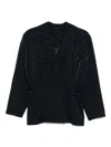 Blazé Milano Double-breasted Blazer In Black