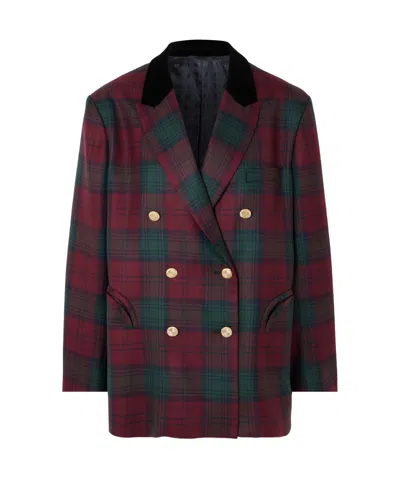 Blazé Milano Double-breasted Blazer In Multi