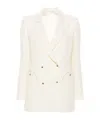 Blazé Milano Resolute Everyday Virgin Wool Blazer In White