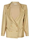BLAZÉ MILANO DOUBLE-BREASTED FITTED BLAZER