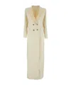 Blazé Milano Blaze Milano Ivory Viscose Blend Heart Blazer Dress In Nude