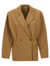 Blazé Milano 'endurance Ares' Blazer In Brown