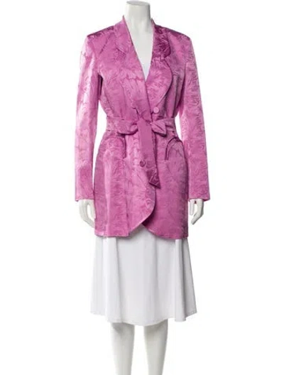 Pre-owned Blazé Milano Evening Jacket In Pink