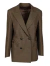 Blazé Milano Zemi Everynight Double Blazer Jackets Brown