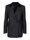 Blazé Milano Everyday Double-breasted Blazer In Blue