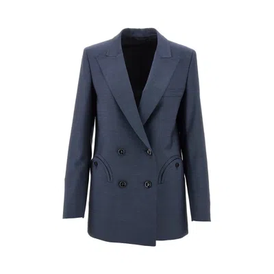 Blazé Milano 'everyday' Double-breasted Jacket In Blue
