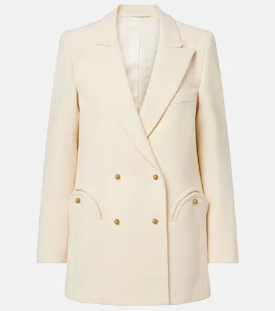 Blazé Milano Everyday Virgin Wool Blazer In Neutral