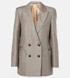Blazé Milano Everyday Wool Blazer In Grey