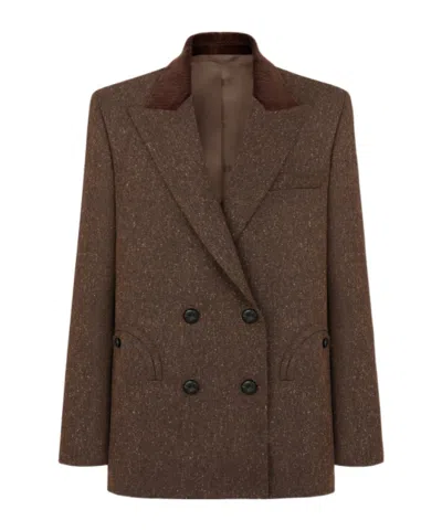 Blazé Milano Everynight Blazer In Brown
