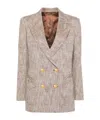 Blazé Milano Everynight Double-breasted Blazer In Nude