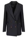 Blazé Milano First Class Navy Double-breasted Blazer