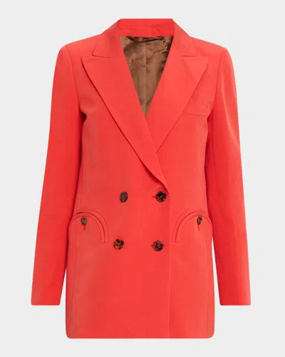 BLAZÉ MILANO FLICA DOUBLE-BREASTED EVERYDAY BLAZER