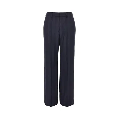 Blazé Milano 'fox' Pants With Darts In Blue