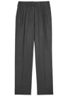 Blazé Milano Blaze Milano Fox Wool Trousers In Gray