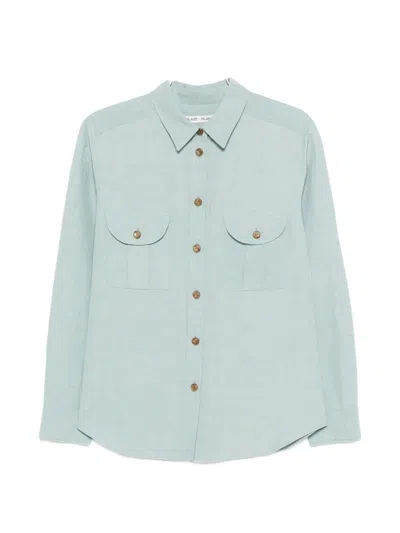 Blazé Milano Giacca Nariida Blu Con Tasche Ad Aletta Blaze In Multi