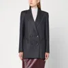 Blazé Milano Blaze Milano  Grey Wool Double-breasted Blazer