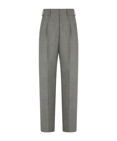 Blazé Milano Houndstooth Trousers In Gray