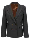 Blazé Milano Hunley Charmer Blazer And Suits In Gray