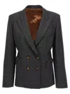 Blazé Milano Hunley Charmer Blazer And Suits In Gray