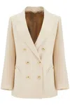Blazé Milano Everynight Ivory Double-breasted Jacket